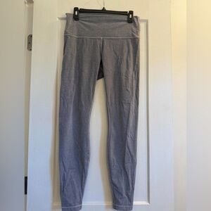 Lululemon washed gray Leggings size 10